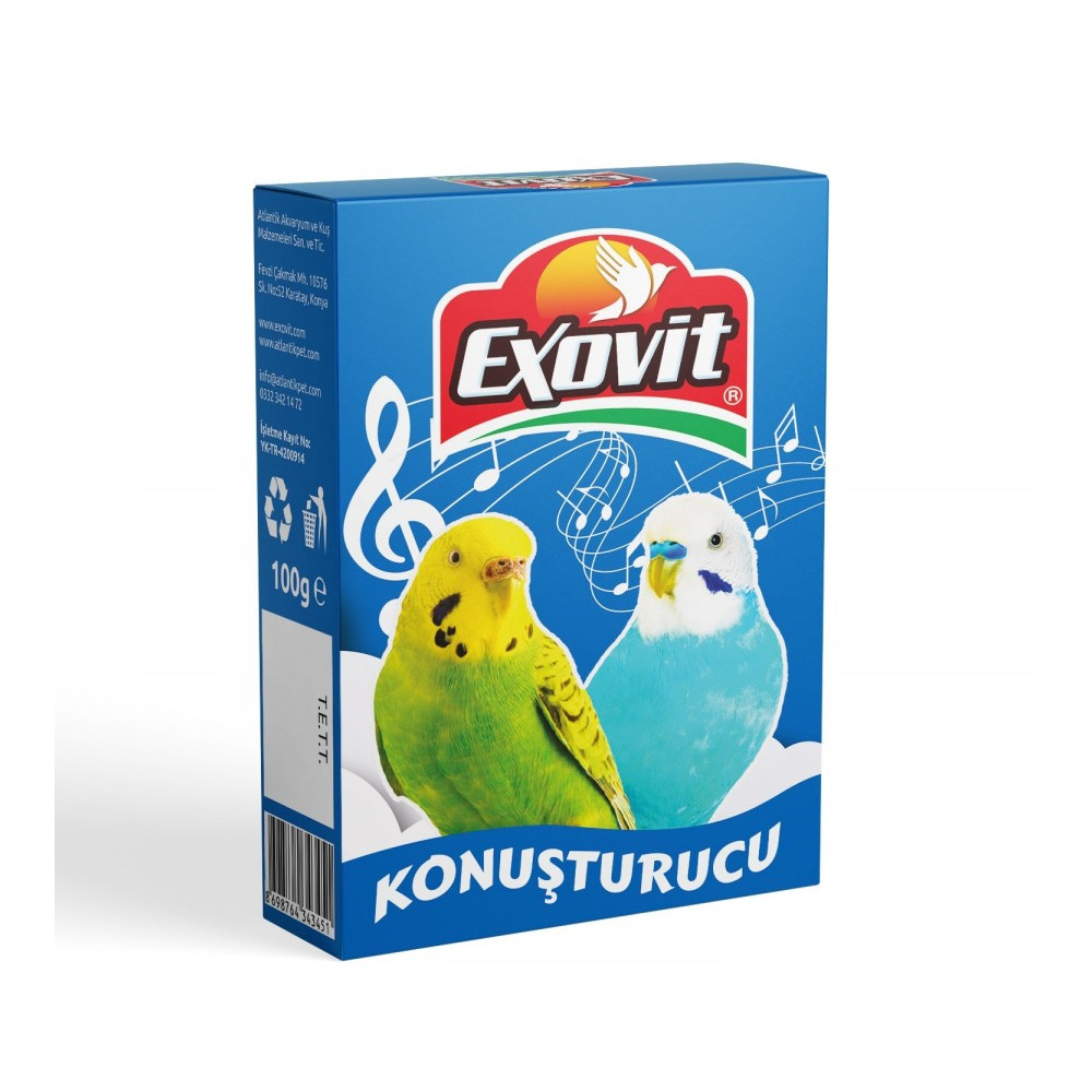 Exovit Konuşturucu 100 gr Evcil Hayvan Ürünleri Fiyatı