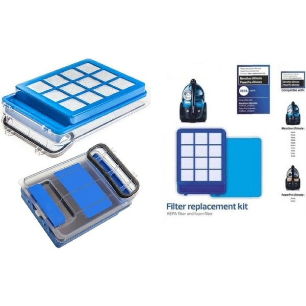 Expermarket Philips Marathon Ultimate Xb 9155/07 Süpürge Şeffaf Kapağı ve Filtre Seti Komple(Kapak + Elektrikli Süpürge Aksesuarları Fiyatı