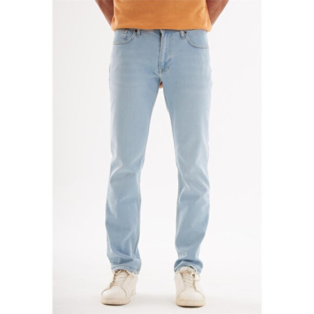 Explode - Erkek Regular Fit Jean Pantolon Açık Mavi Erkek Jeans / Kot Pantolon Fiyatı