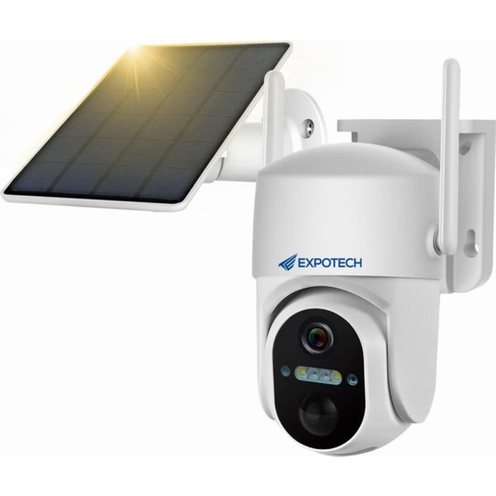 Expotech EX-US52RB-4G Dome Solar Smart Güvenlik Kamerası 3mp 3.6mm Wi-Fi Sim Ptz Renkli Gece Görüş Harekete Duyarlı Oto Boyaları Fiyatı