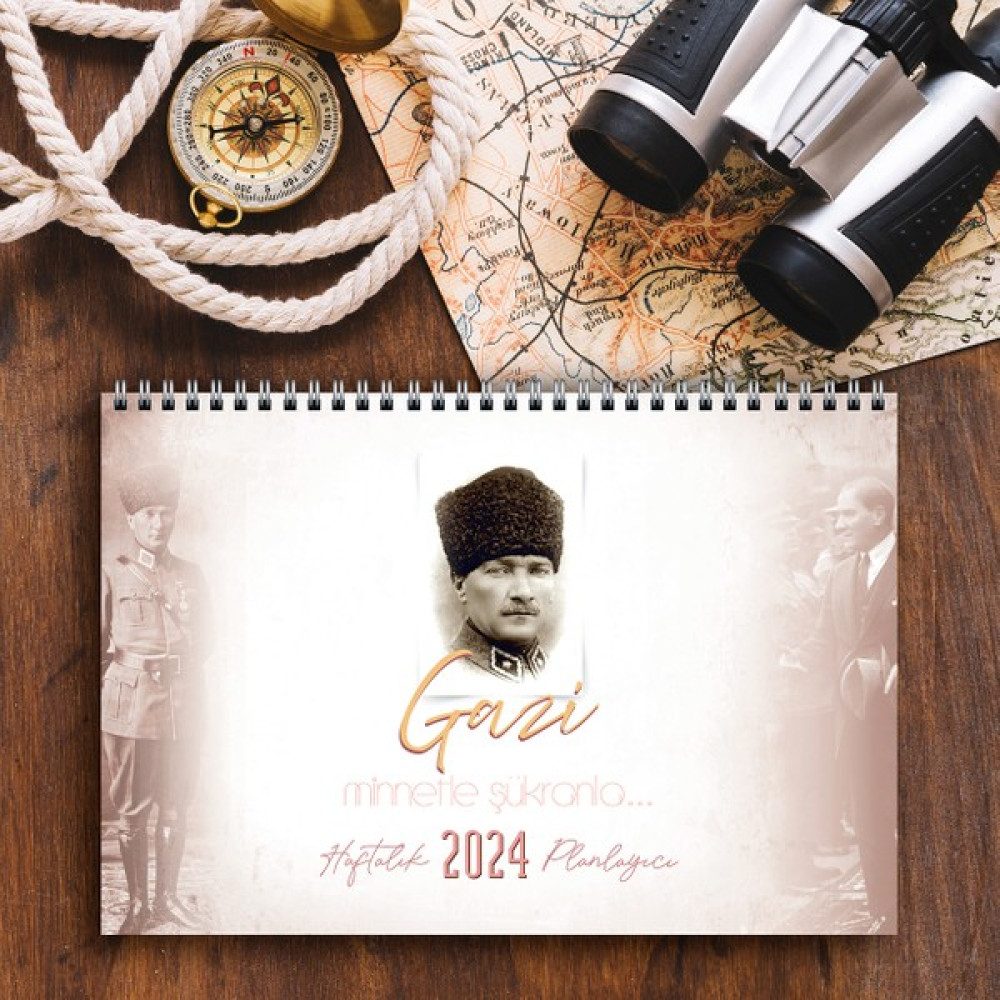 Express Planner 2024 Takvim A4 Ebat 53 Haftalık Planlayıcı Gazi Takvim Fiyatı