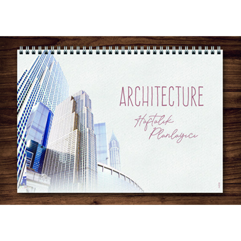 Express Planner A4 Haftalık Planlayıcı Architecture Ajanda Fiyatı