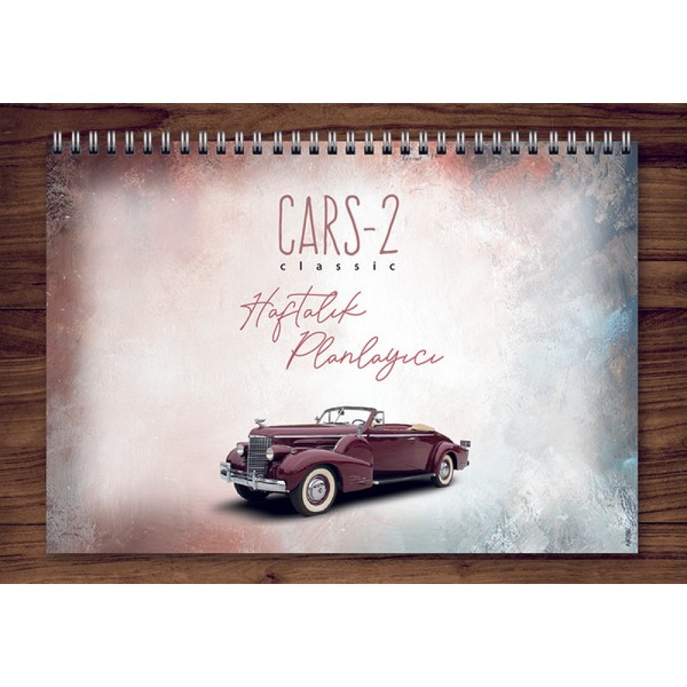 Express Planner A4 Haftalık Planlayıcı Cars-2 Classic Ajanda Fiyatı