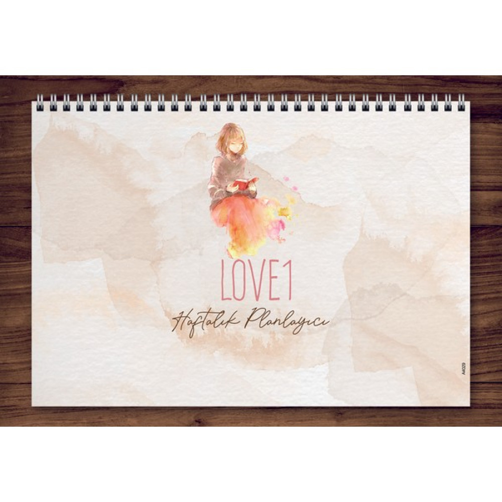 Express Planner A4 Haftalık Planlayıcı Girl Child Love 1 - Renkli Ajanda Fiyatı