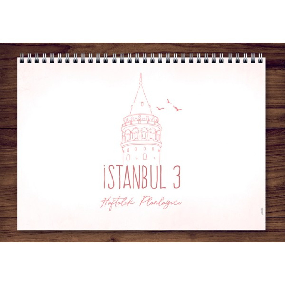 Express Planner A4 Haftalık Planlayıcı Istanbul 3 Ajanda Fiyatı