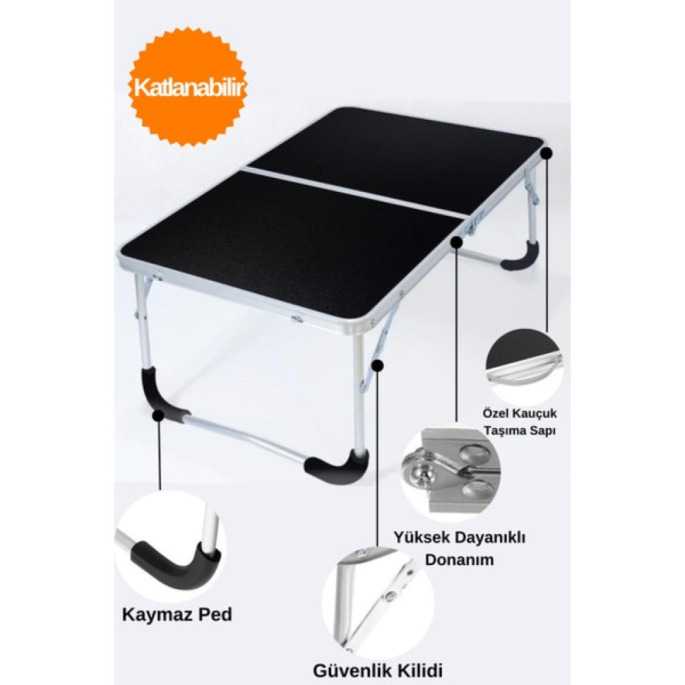 Express Reyon Katlanır Kamp Masası Çok Amaçlı Masa Yemek Bilgisayar Piknik Portatif 60X40 cm Kamp & Piknik Masası Fiyatı