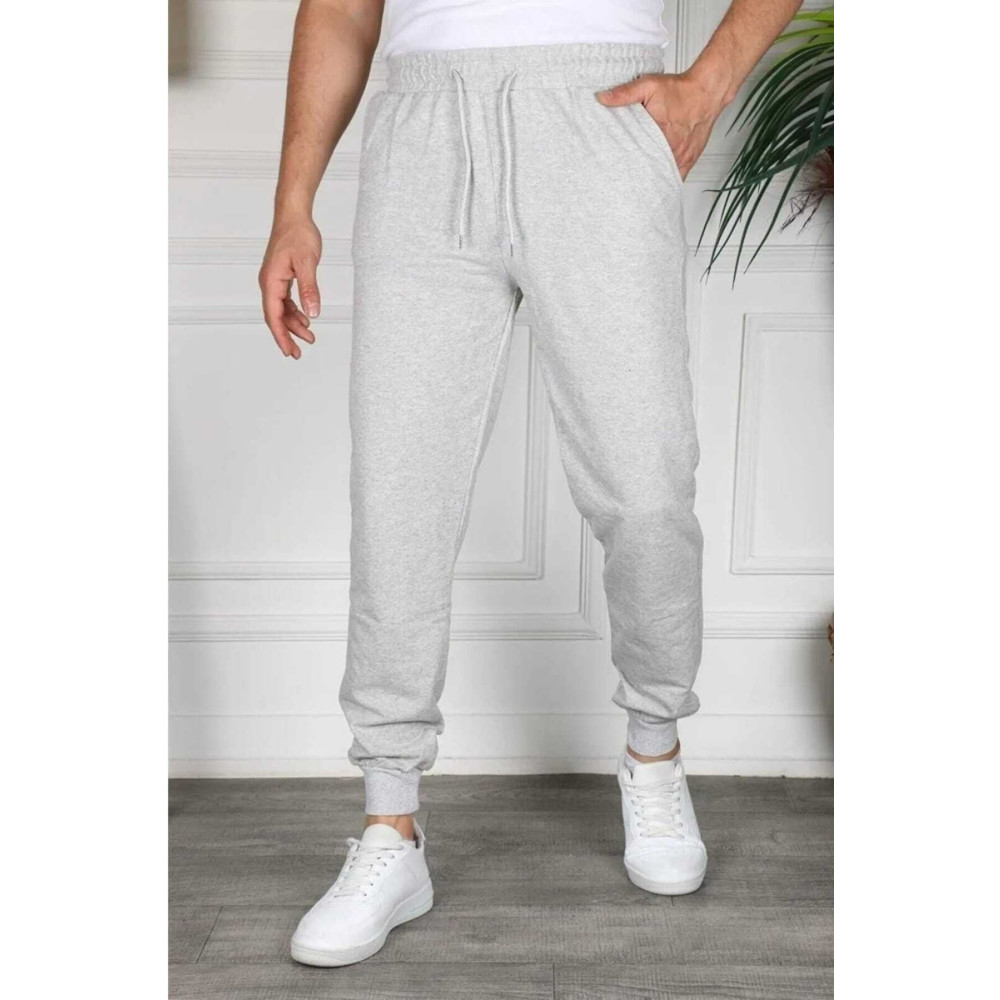 EXSPORT Gri Renk Slim Fit Jogger Alt Eşofman XL Beden Kadın Eşofman Fiyatı