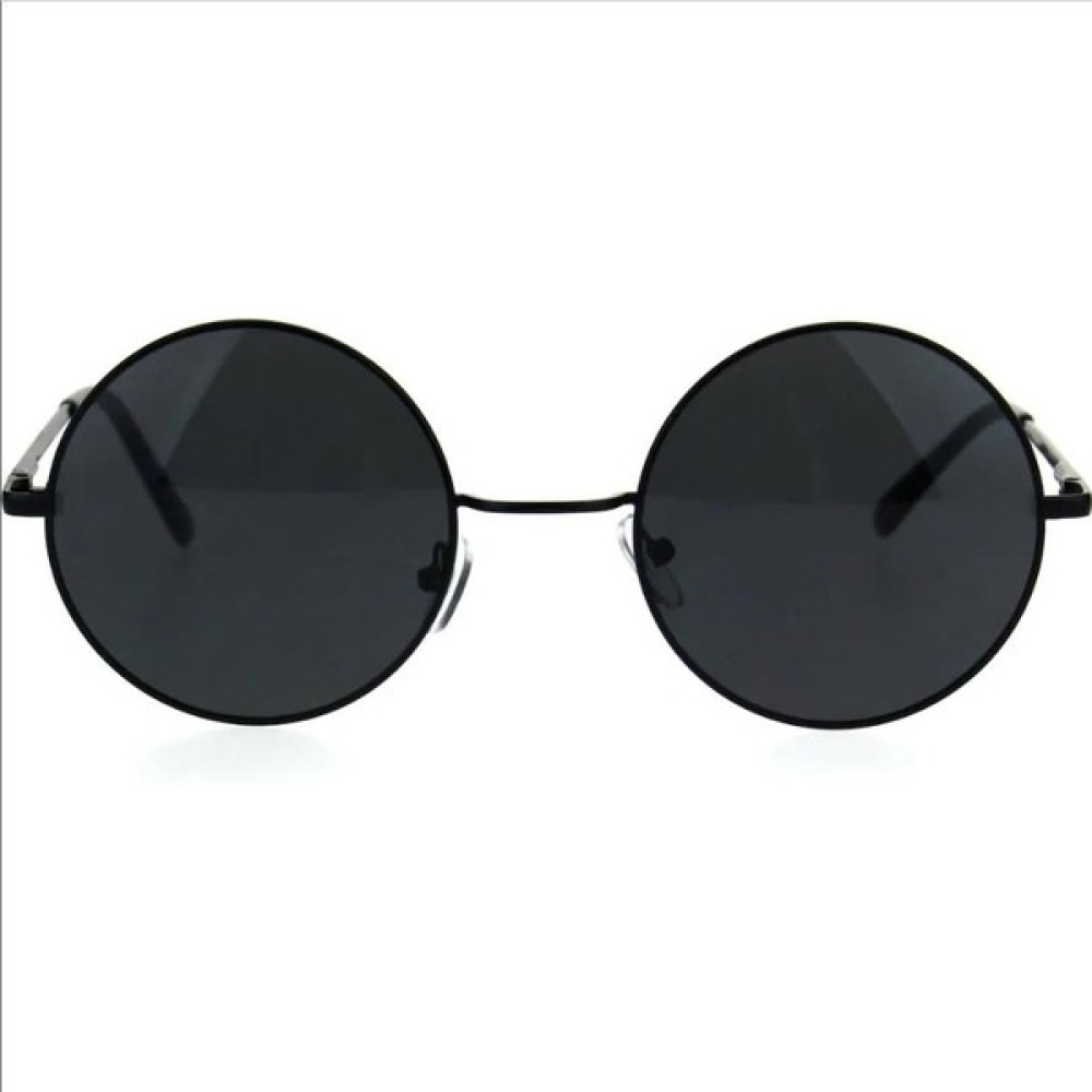 Extoll John Lennon Gözlük Güneş Gözlüğü Yuvarlak Siyah Cam Erkek Güneş Gözlükleri Fiyatı
