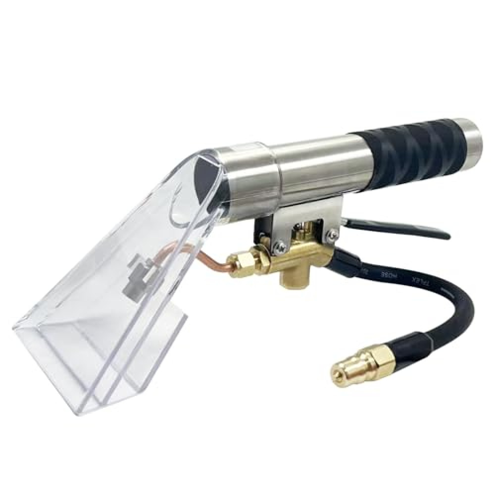 Extractors Upholstery and Auto Detailing Tool Hand Wand, Extractor Hand Tool, Carpet Cleaning Extractor with Clear Head for Mytee/ShopVac & Most Portable Carpet Attachment, Extractor Vacuum Hose Kit