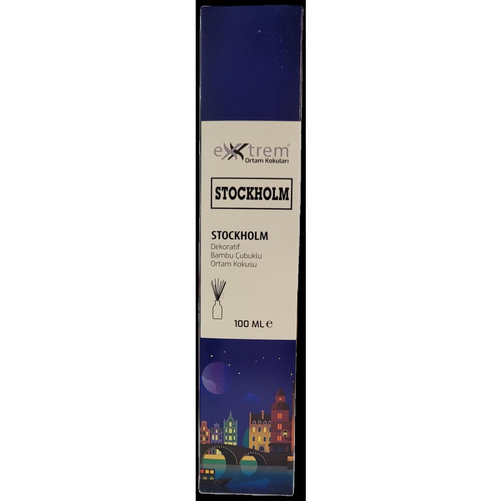 Extrem Dekoratif Bambu Çubuklu Ortam Kokusu Stockholm 100ML Oda Kokusu Fiyatı