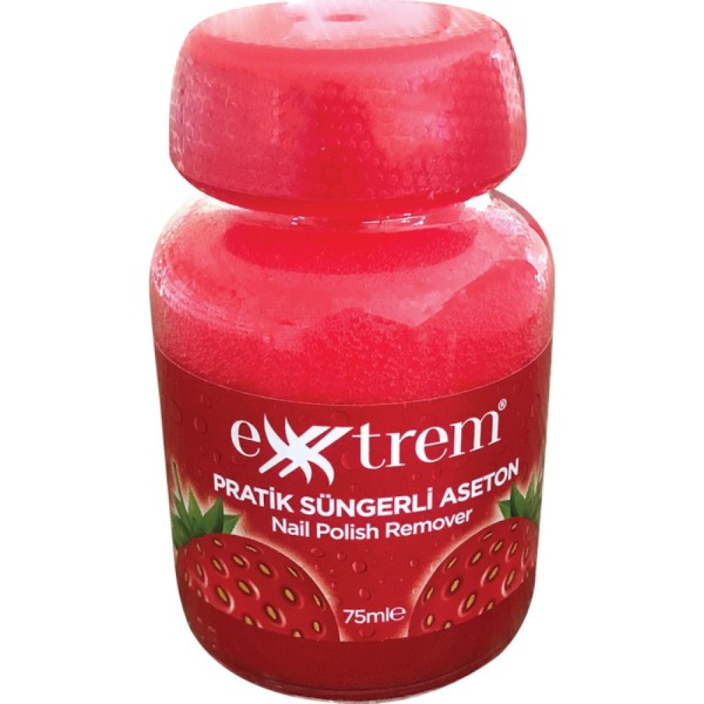 Extrem Pratik Süngerli Aseton Çilek Kokulu 75 ml Tırnak Bakımı Fiyatı