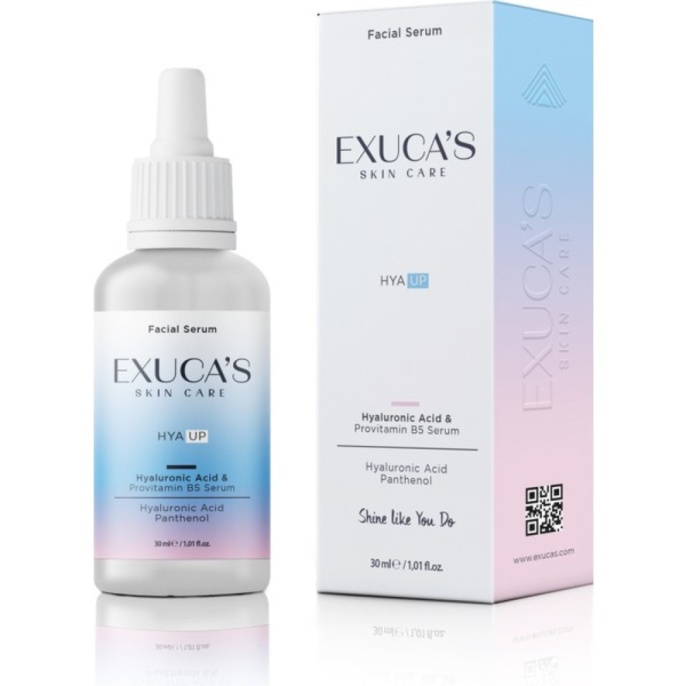 Exuca's Hyaluronic Acid&provitamin B5 Serum | Cilt Görünümünü Iyileştiren Dolgunlaştırıcı Yoğun Nemlendirici Anti-Aging / Yaşlanma Karşıtı Fiyatı