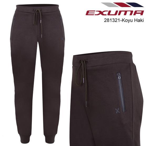 Exuma 281321 Haki Erkek Eşofman Altı