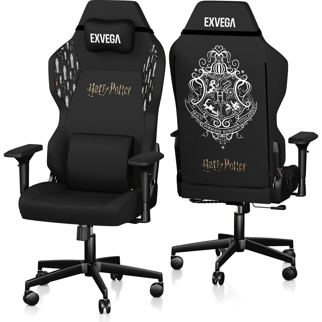 Exvega Andromeda Harry Potter Lisanslı Oyuncu Koltuğu - Siyah - Gold Ofis Koltukları Fiyatı