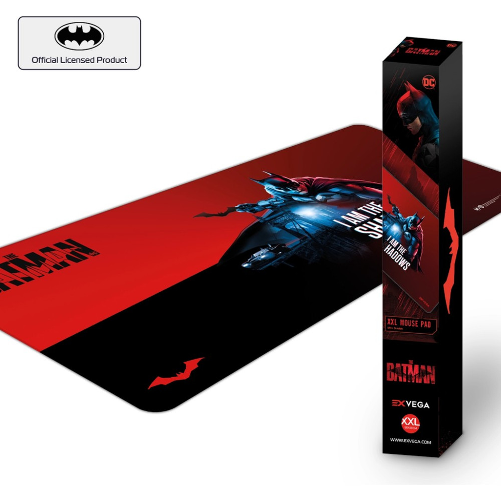 Exvega The Batman Mousepad Xxl 90×40 - Siyah - Kırmızı Mouse Pad Fiyatı