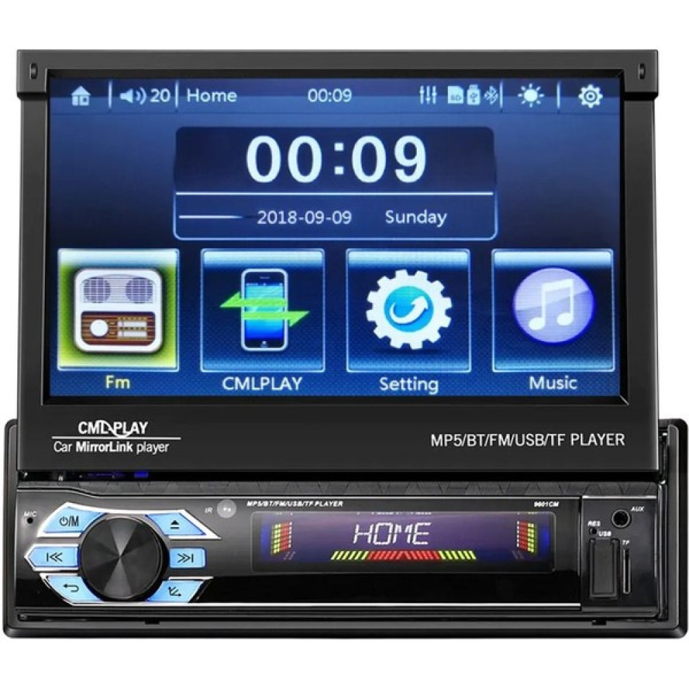 Exvol Indash 7 Inc Double Teyp Dokumatik Bluetooth Usb-Sd-Aux 1080P Hd + Kamera Hediyeli Oto Görüntü Sistemleri Fiyatı