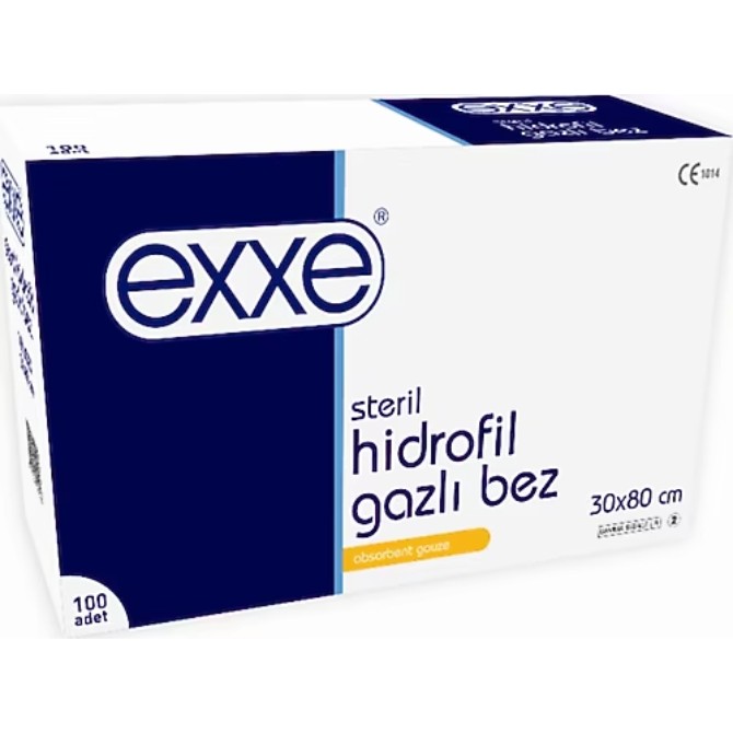 Exxe Gazlı Bez 30 cm x 80 cm 100 Lü - 30x80 Diğer Fiyatı