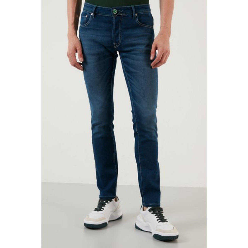 Exxe Pamuklu Normal Bel Slim Fit Jeans Erkek Kot Pantolon 629J018002 Erkek Jeans / Kot Pantolon Fiyatı