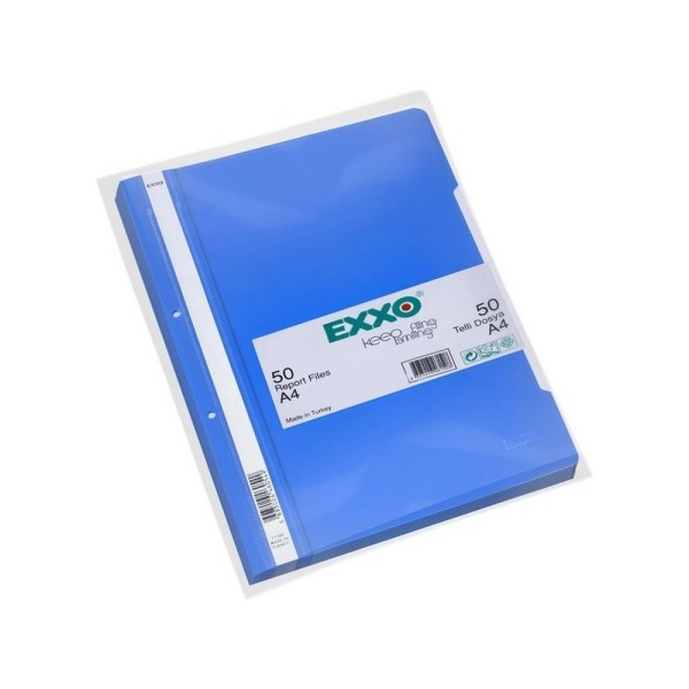 Exxo A4 Mavi Telli Dosya 50 Adet Dosya Fiyatı