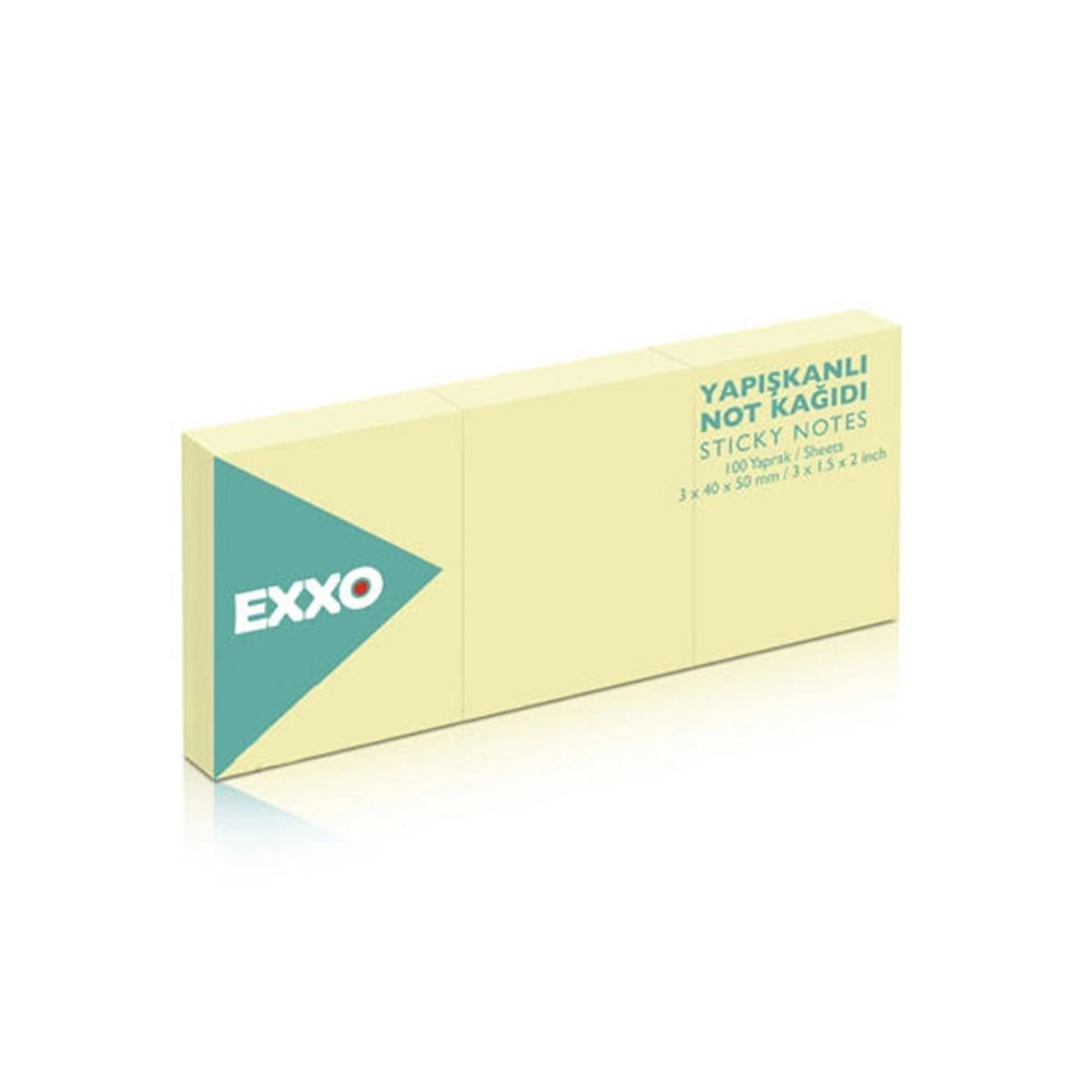 EXXO Pastel Sarı 50X40 Mm Postit (0099-3X50X40PS) Oto, Bahçe, Yapı Market Fiyatı