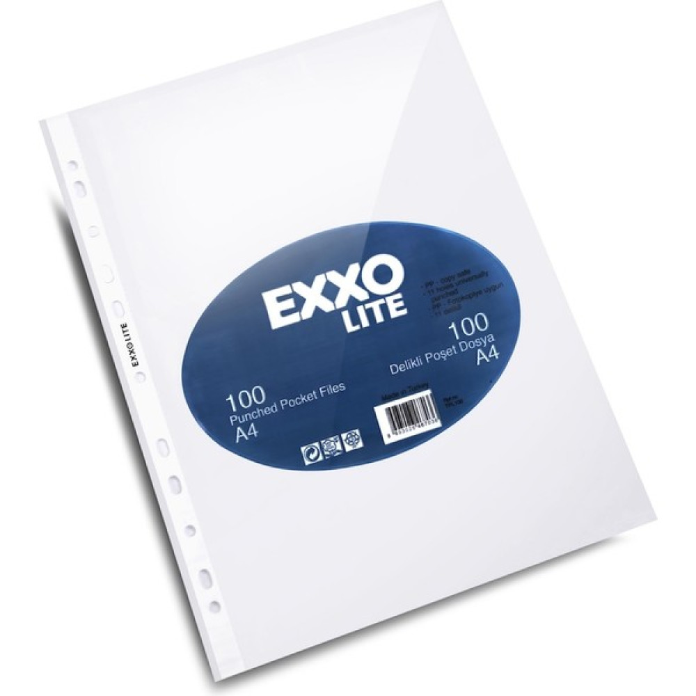 Exxo Poşet Dosya 100'lü x 5 Paket Dosya Fiyatı