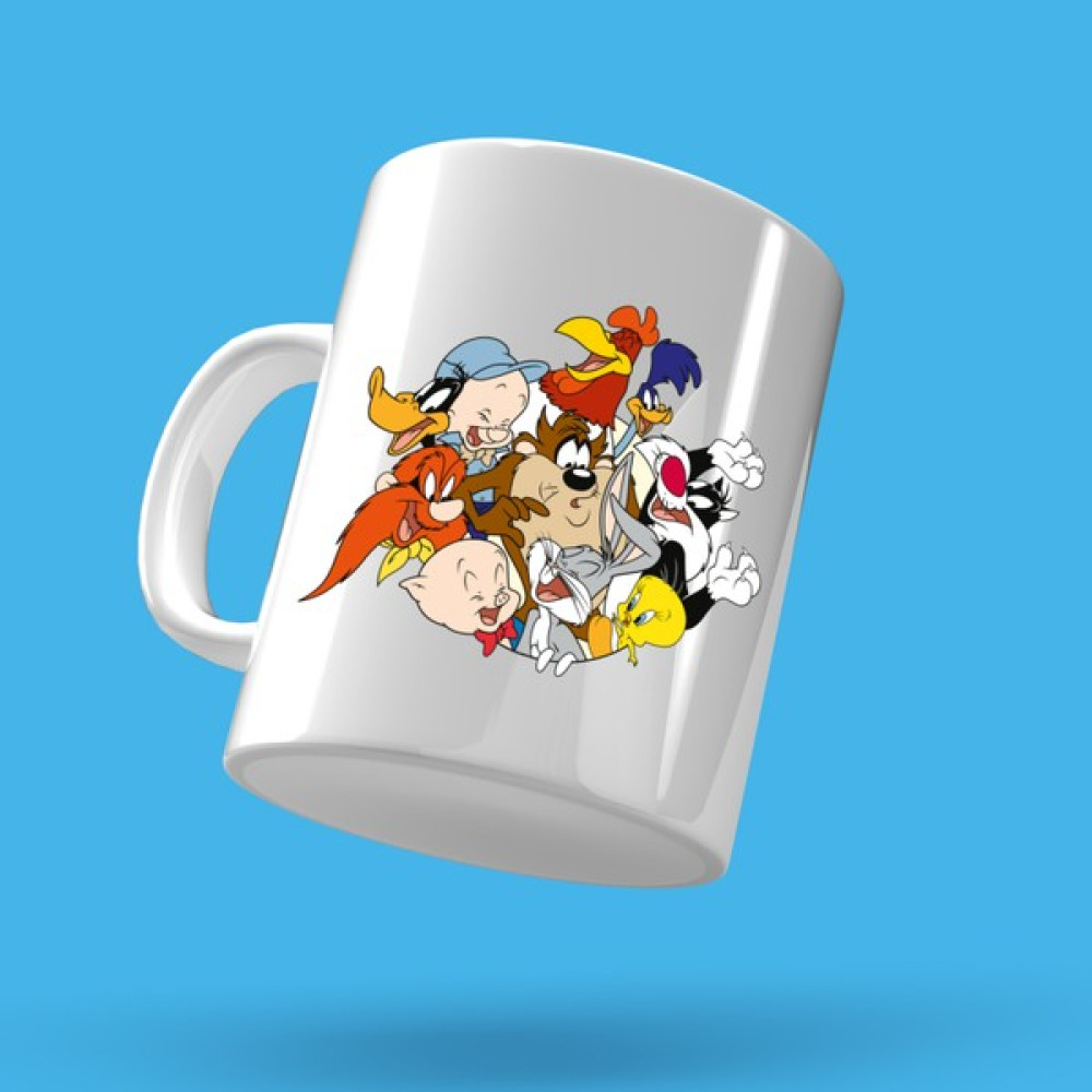 Ey Dijital Daffy Duck Tasarımı Çay Kahve Kupası - 250 ml - 1 Adet - Beyaz Fincan / Bardak / Kahve Takımı Fiyatı