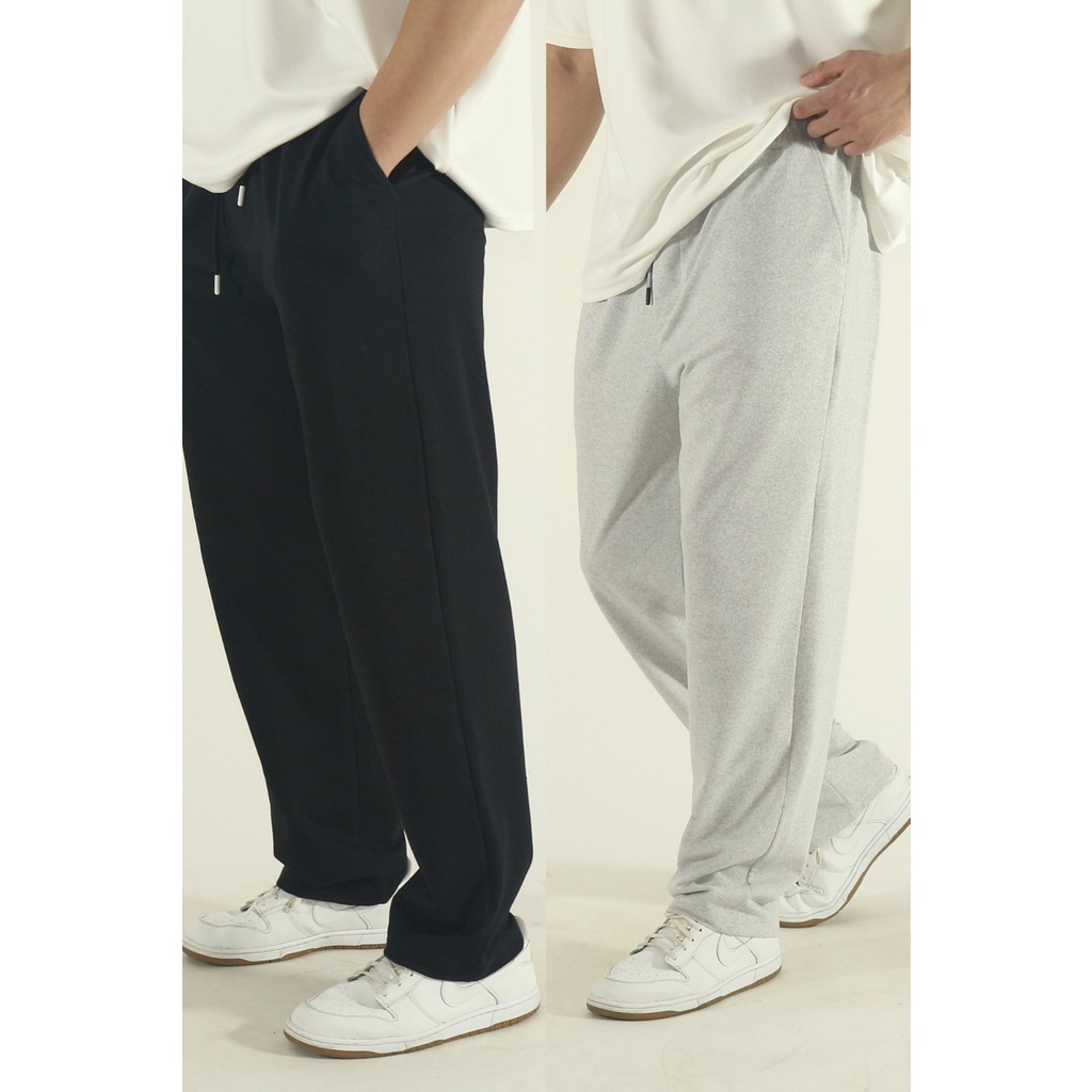 Eydamoon 2XL Erkek Gri-Siyah Oversize Bol Paça Eşofman Altı Günlük Stil ve Konfor Erkek Eşofman Fiyatı
