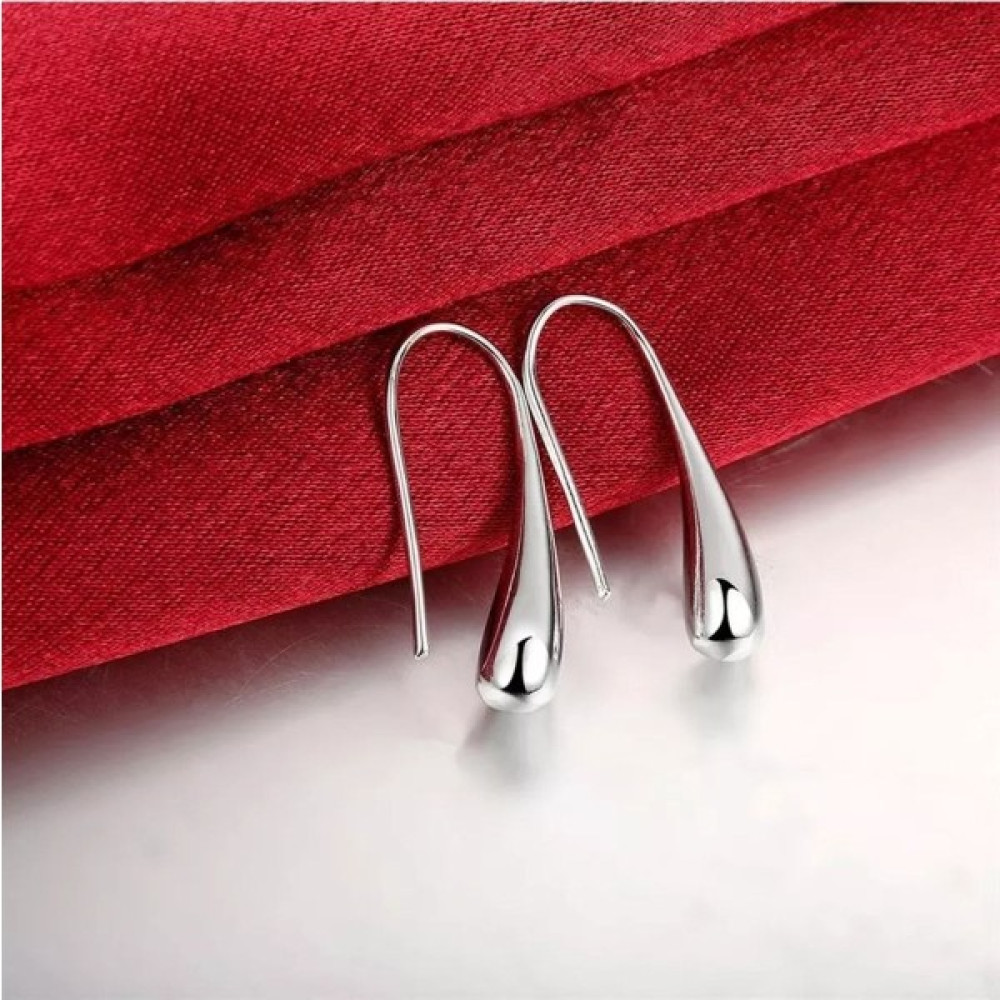 Eyelashes Silver 925 Ayar Gümüş Su Damlası Küpe Gümüş Küpe Fiyatı