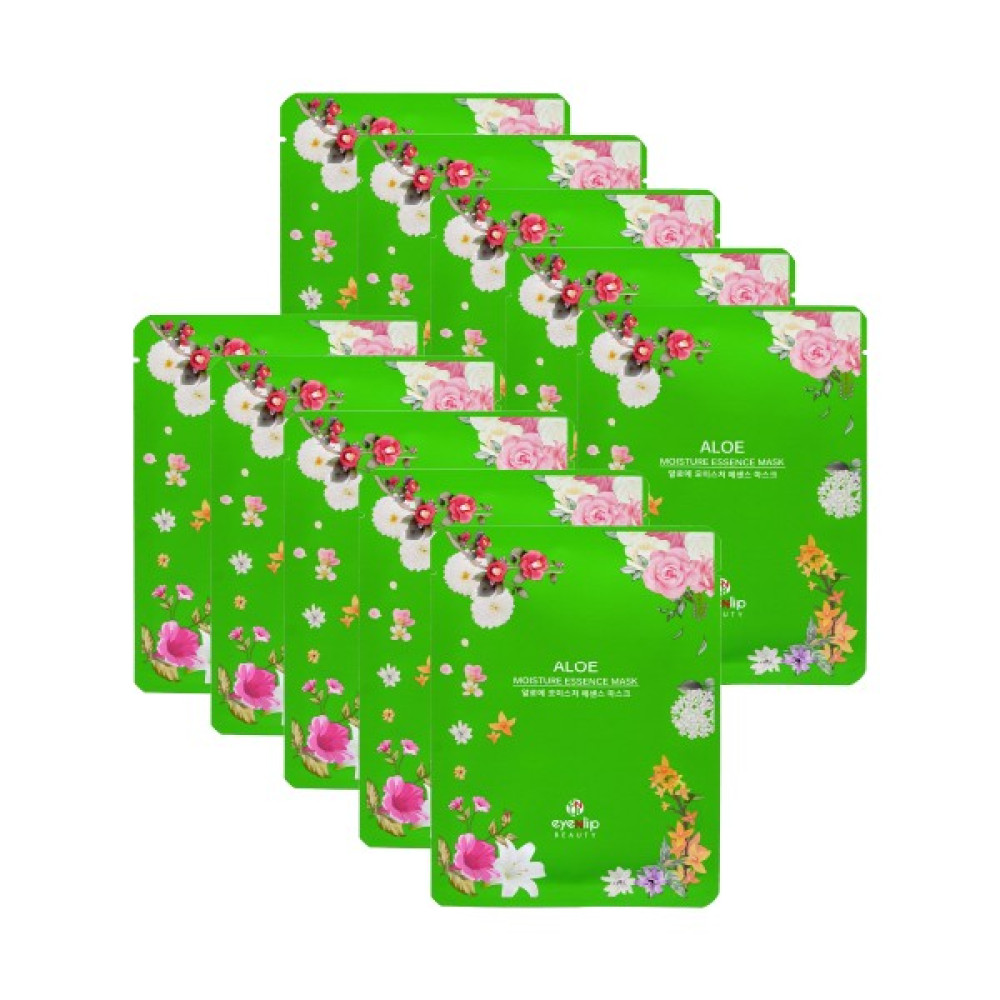 Eyenlip Beauty Aloe Vera Özlü Yatıştırıcı ve Nemlendirici Kağıt Maske 10'lu Paket Maskeler Fiyatı