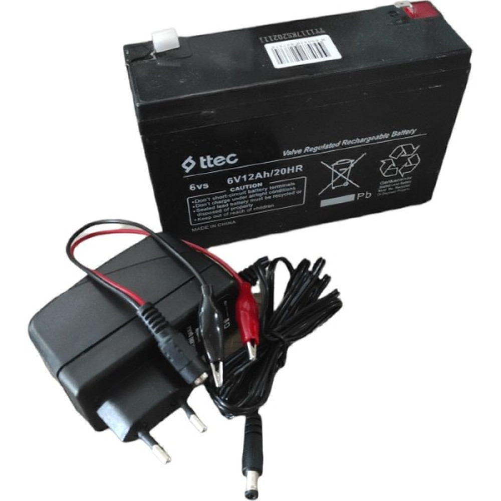 Eyepc 6 Volt 12 Amper Akülü Araç Uyumlu Adaptörlü Şarjlı Set Akü Şarj Edici Fiyatı