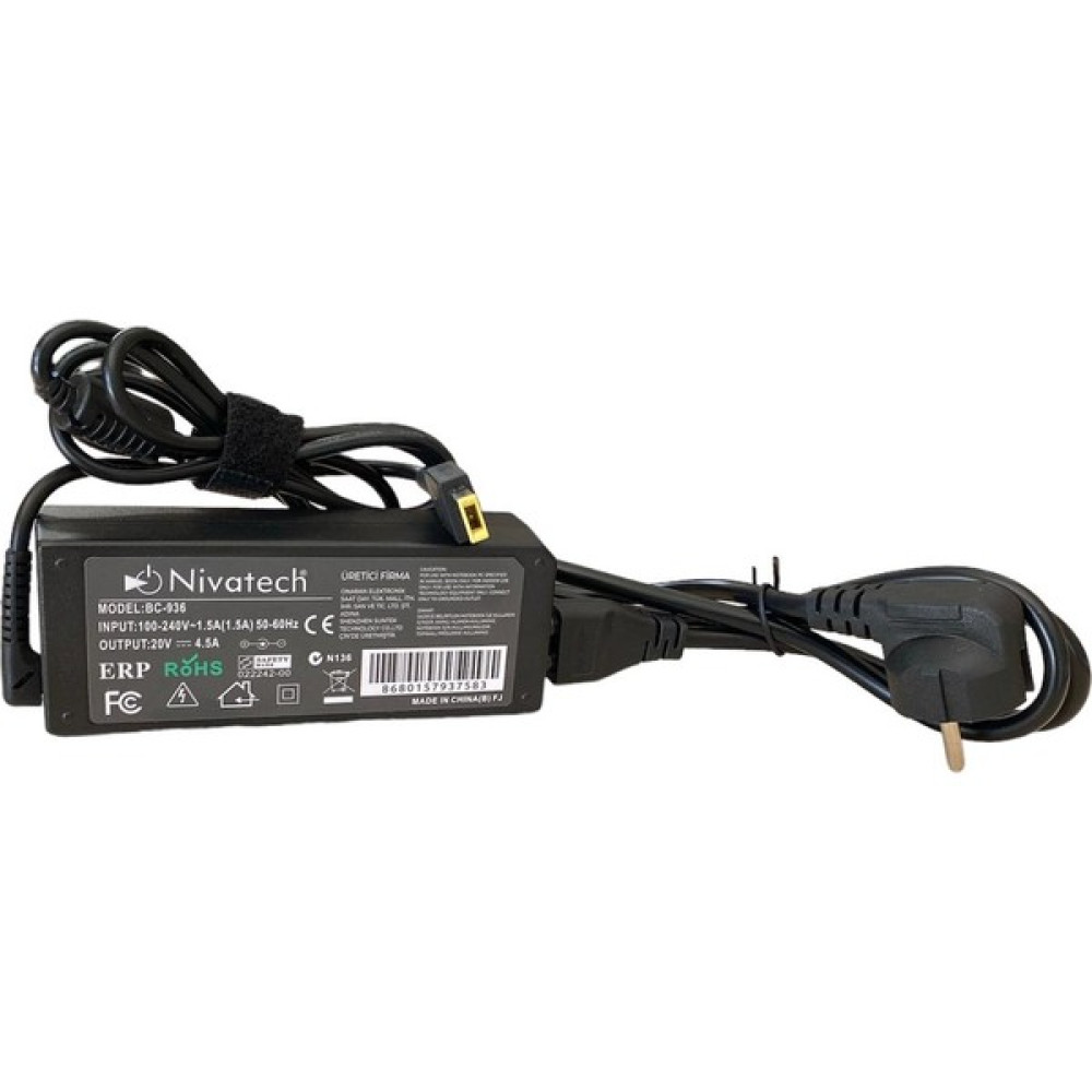 Eyepc Lenovo 20V 4.5A USB Kare Uç Notebook Laptop Adaptör Şarj Aleti A+ Laptop Adaptör Fiyatı