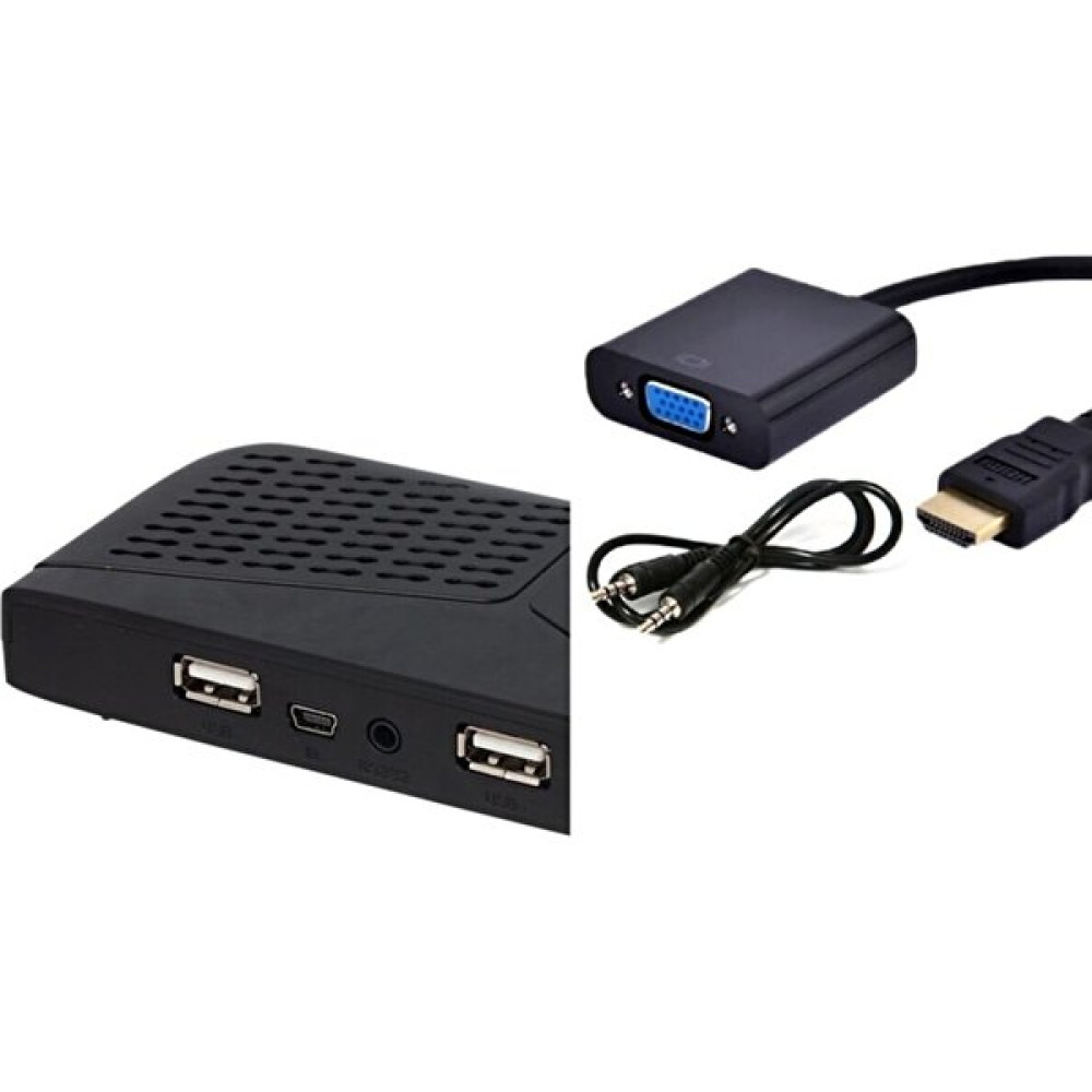 Eyepc Monitörü Tv Yapmak Için Gerekenler Çevirici Set Vga+Hd Uydu Uydu Alıcıları Fiyatı