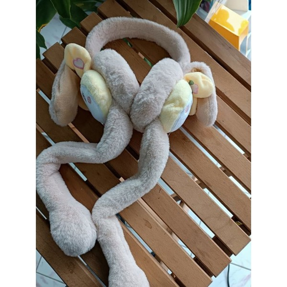 EyER Shoping Kulakları Hareket Eden Sesli Peluş Tavşan Peluş Kulaklık Taç Kadın Kulaklığı Fiyatı