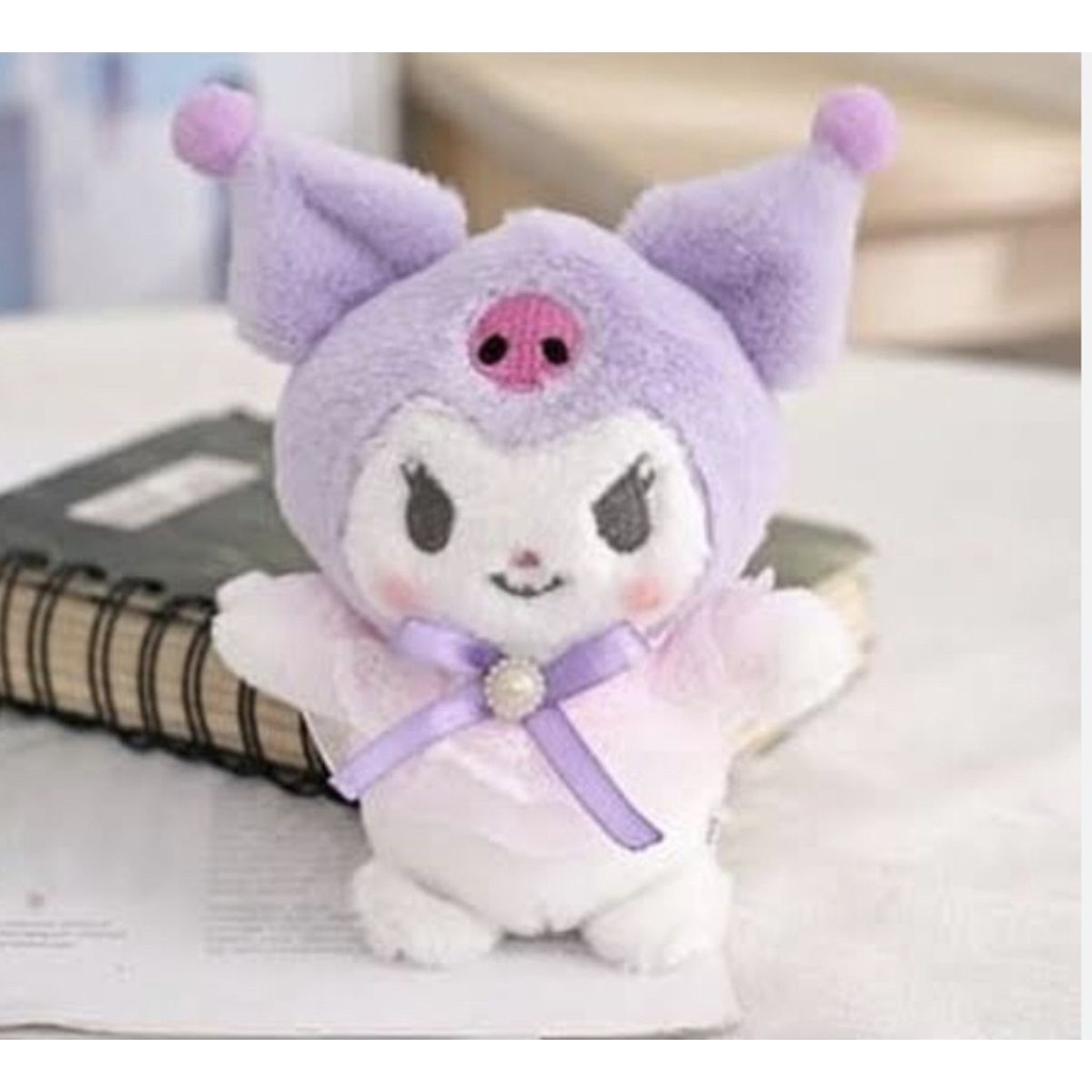 EyER Shoping Kuromi Peluş Anahtarlık / Çanta Süsü 1 Adet Anne Bebek Oyuncak Fiyatı