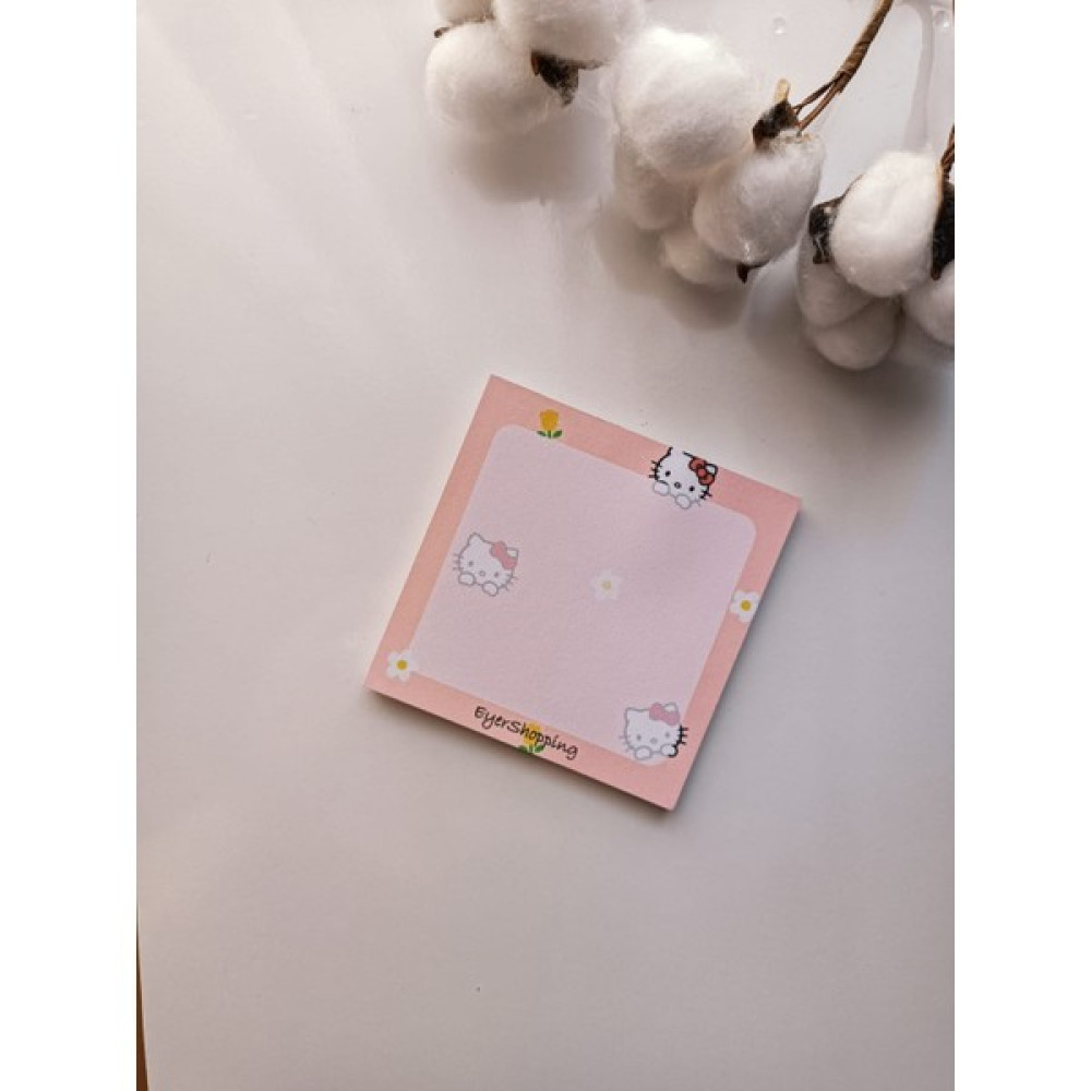 EyER Shoping Sanrio Hello Kitty Memopad Not Defteri Bloknot Çek Kopar Tutkallı Defter - Pembe Not Defteri & Bloknot Fiyatı