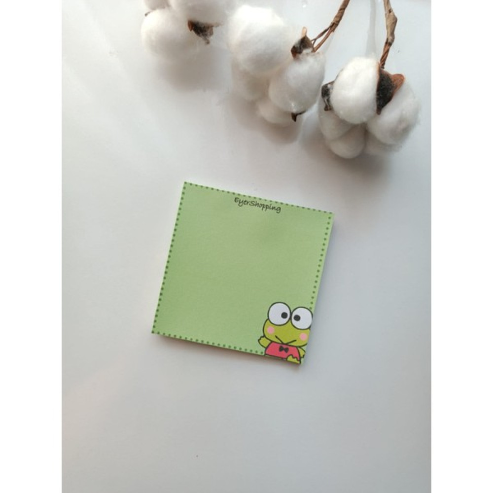 EyER Shoping Sanrio Hello Kitty Memopad Not Defteri Bloknot Çek Kopar Tutkallı Defter - Yeşil Not Defteri & Bloknot Fiyatı