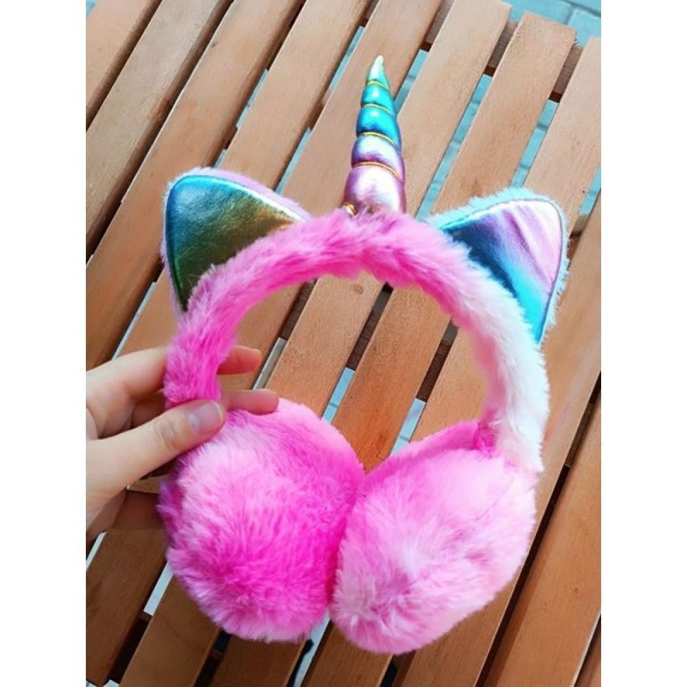 EyER Shoping Unicorn Renkli Peluş Kulaklık Kadın Kulaklığı Fiyatı