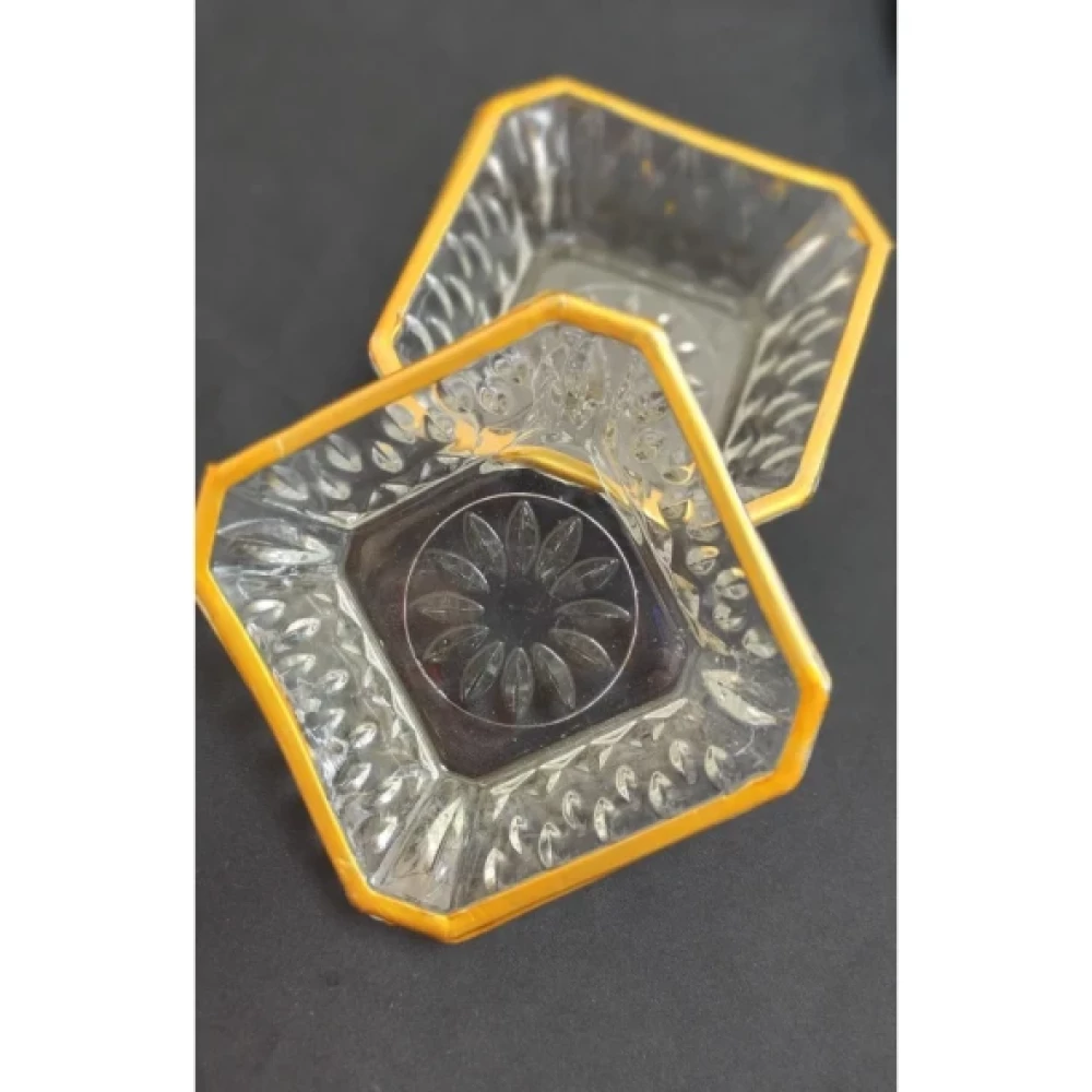 Eylül 6'Lı Cam Yaldızlı Kare Lokumluk Sosluk Toptanbulurum-81088 Çadır Fiyatı