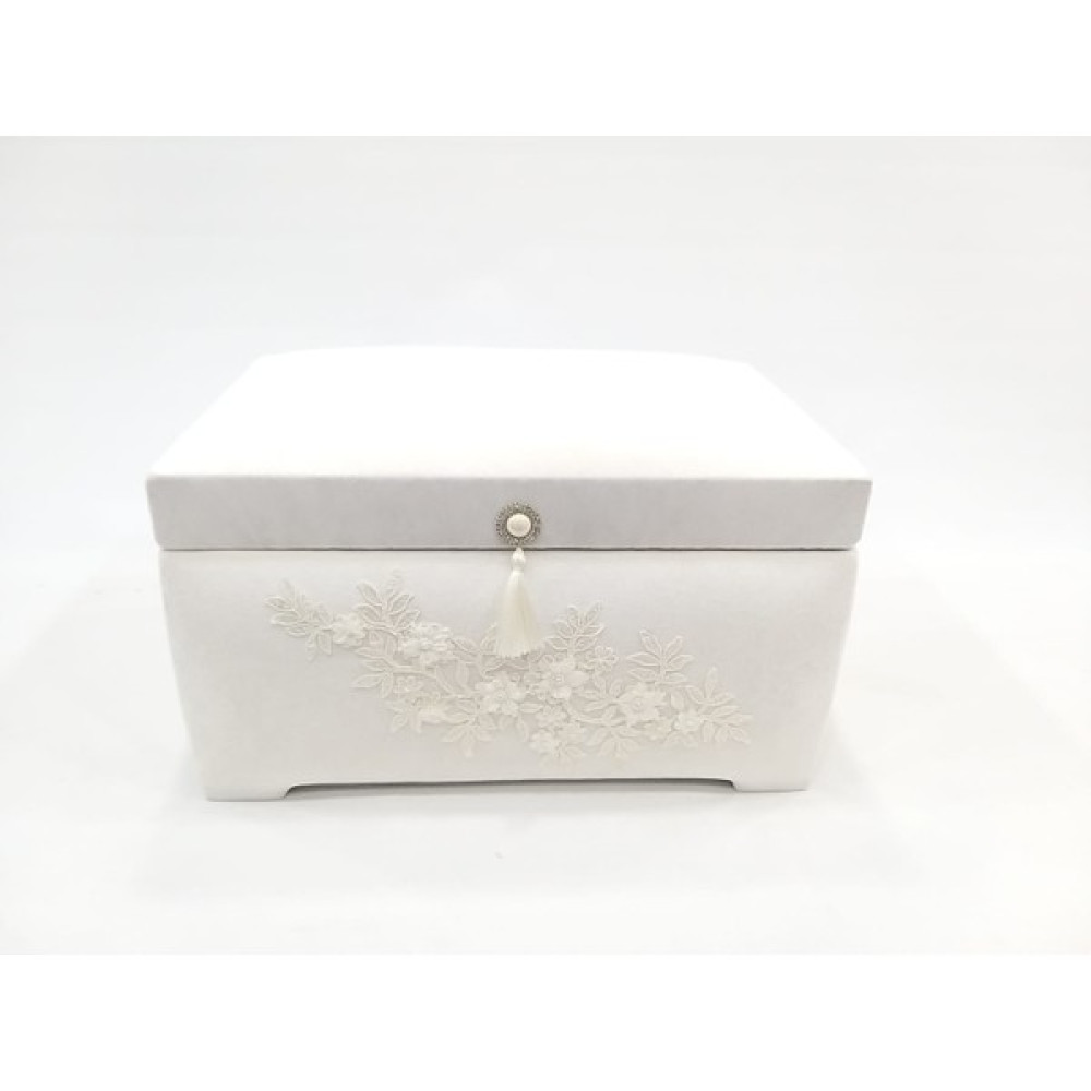Eylül Eylül 2'li Çeyiz Sandığı Krem - 50 x 35 x 20 cm Eşya Saklama / Düzenleme Fiyatı