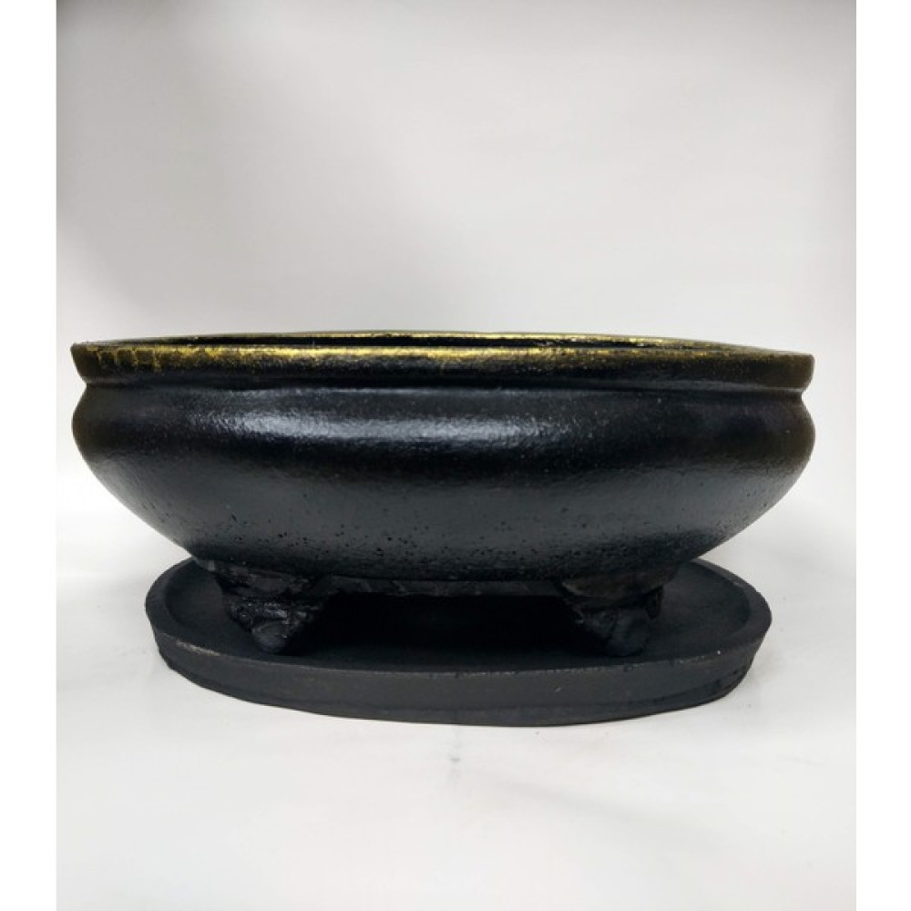 Eylül Sukulent Bonsai Saksı 27 cm Tabaklı Hand Made Saksı ve Aksesuarları Fiyatı