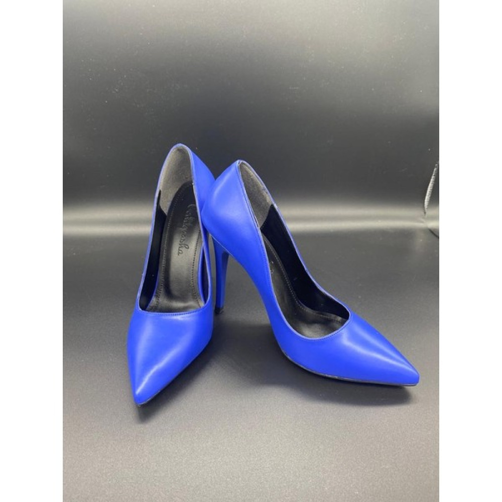 Eylüls Shoes Kadın Saks Mavi Stiletto Ayakkabı Topuklu Ayakkabı Fiyatı