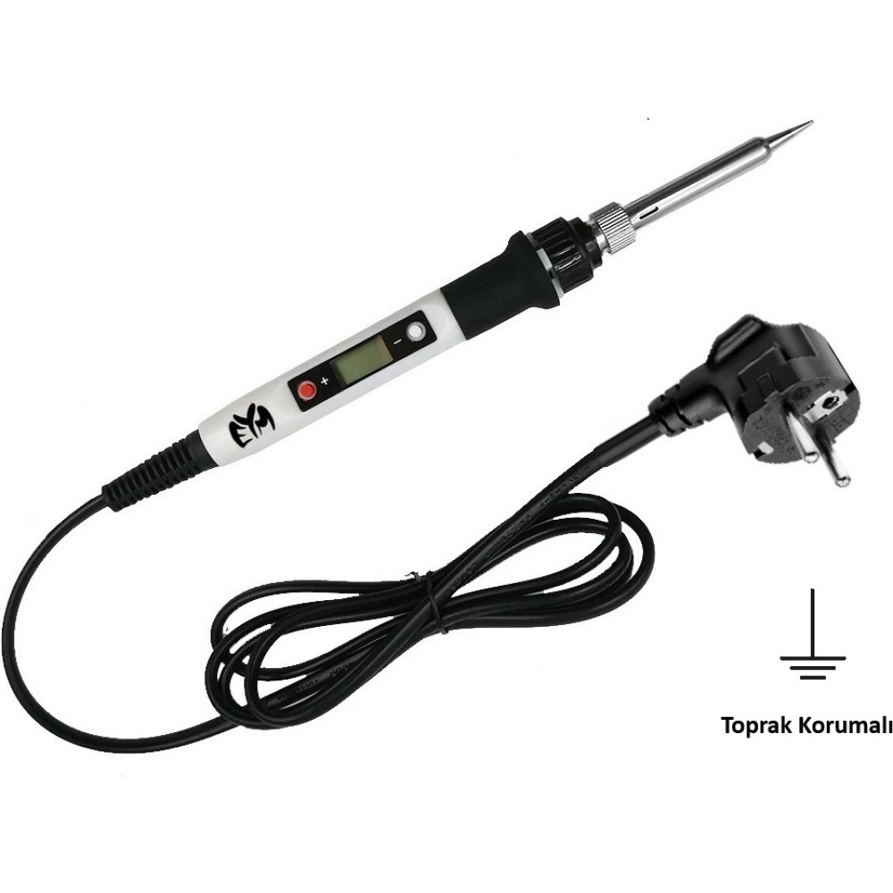 Eym 80w Dijital Lcd Ekranlı Isı Ayarlı Lehim Makinesi Topraklamalı 1 Adet Hızlı Isınma Lehim & Havya Fiyatı