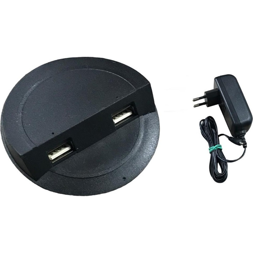 Eym Çalışma Masası Için Masa Üstü USB Şarj Cihazı Siyah Adaptör Dahil Cep Telefonu Şarj Cihazı Fiyatı