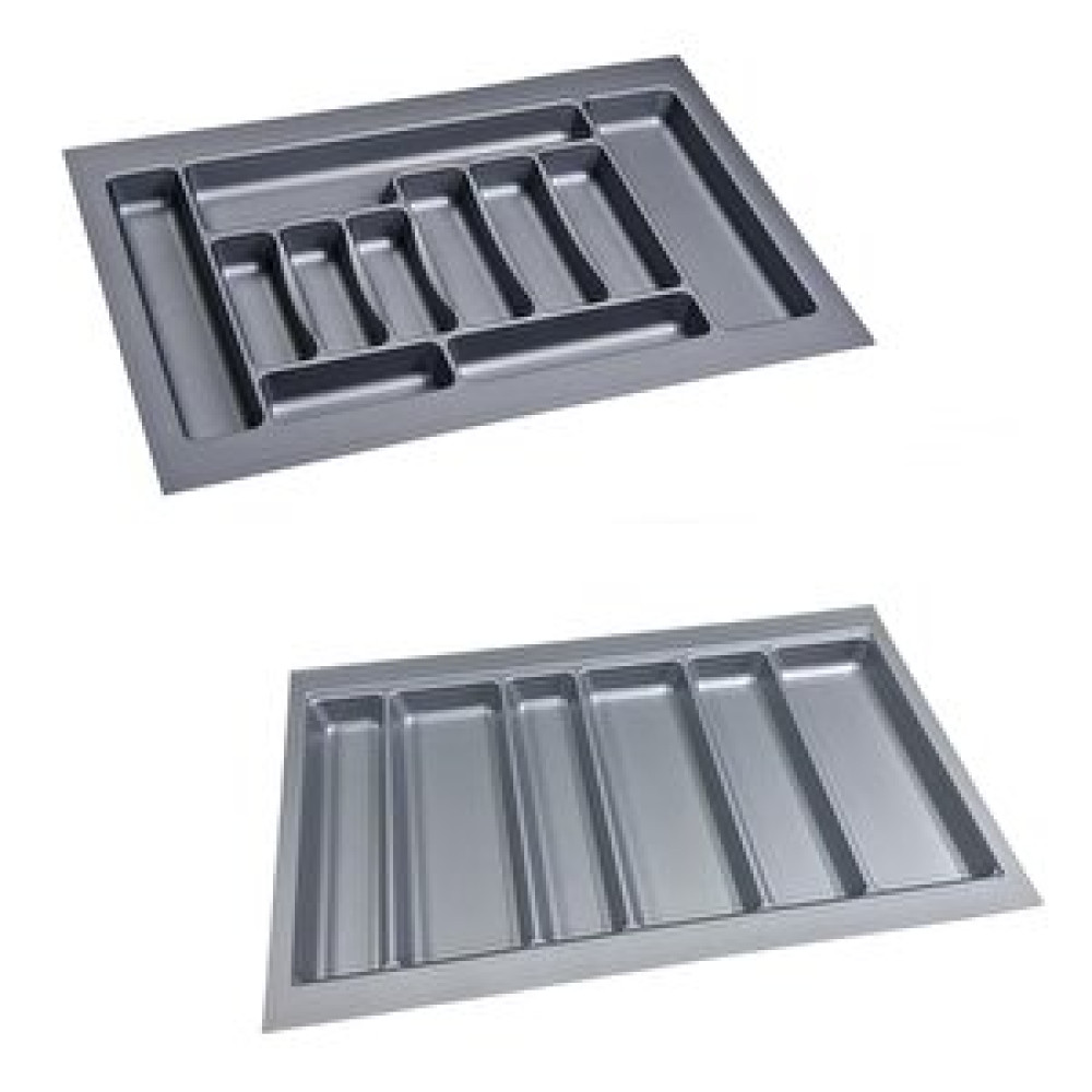EYM Çekmece İçi Kaşıklık Ve Kepçelik 2 Li Set 75 X 49 Cm Gri Saklama Kapları Fiyatı