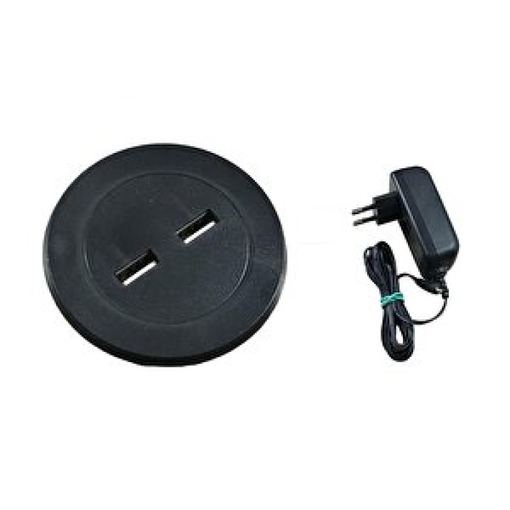 EYM Masa Oturma Grubu Için Mini Usb Şarj Cihazı Siyah Adaptör Dahil Seri & Paralel Kablo Fiyatı