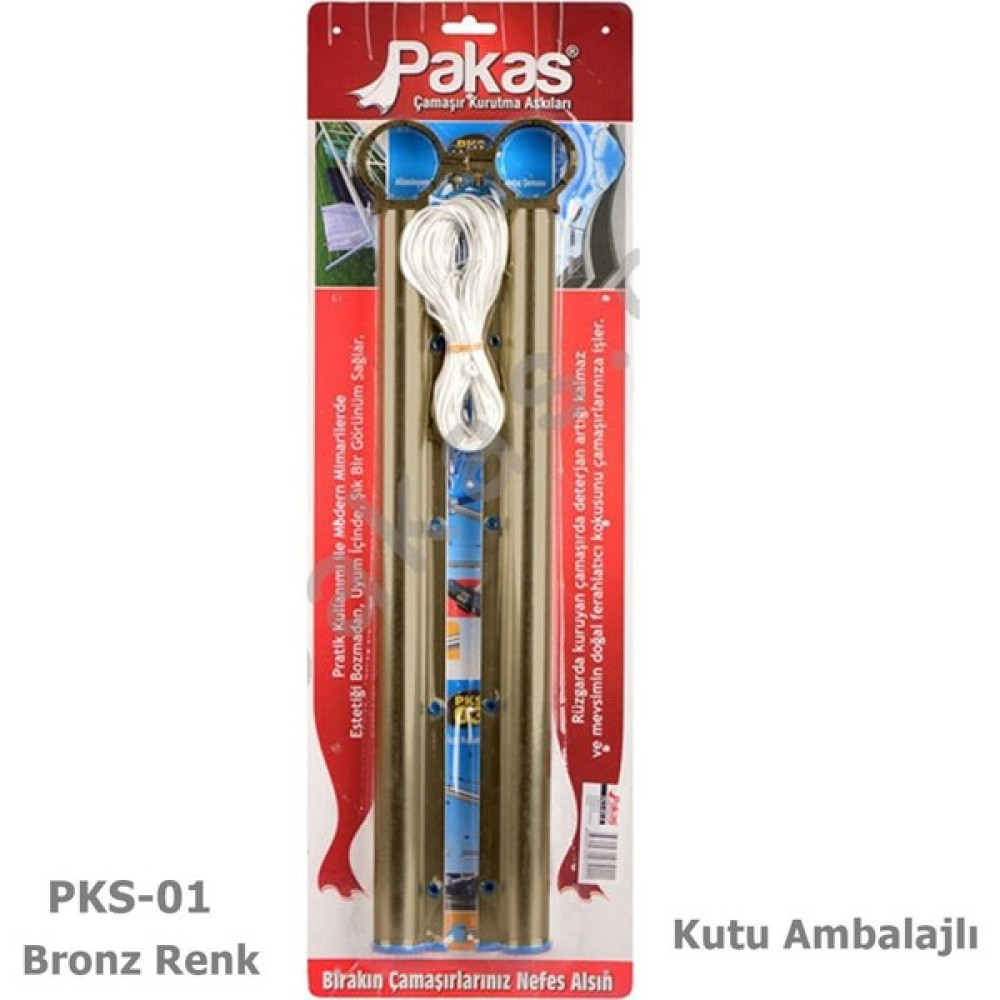 Eym Pakas Balkon Çamaşır Kurutma Askısı Yuvarlak Küpeşte Pks 01 Bronz - 1 Adet Çamaşır Kurutma Makineleri Fiyatı