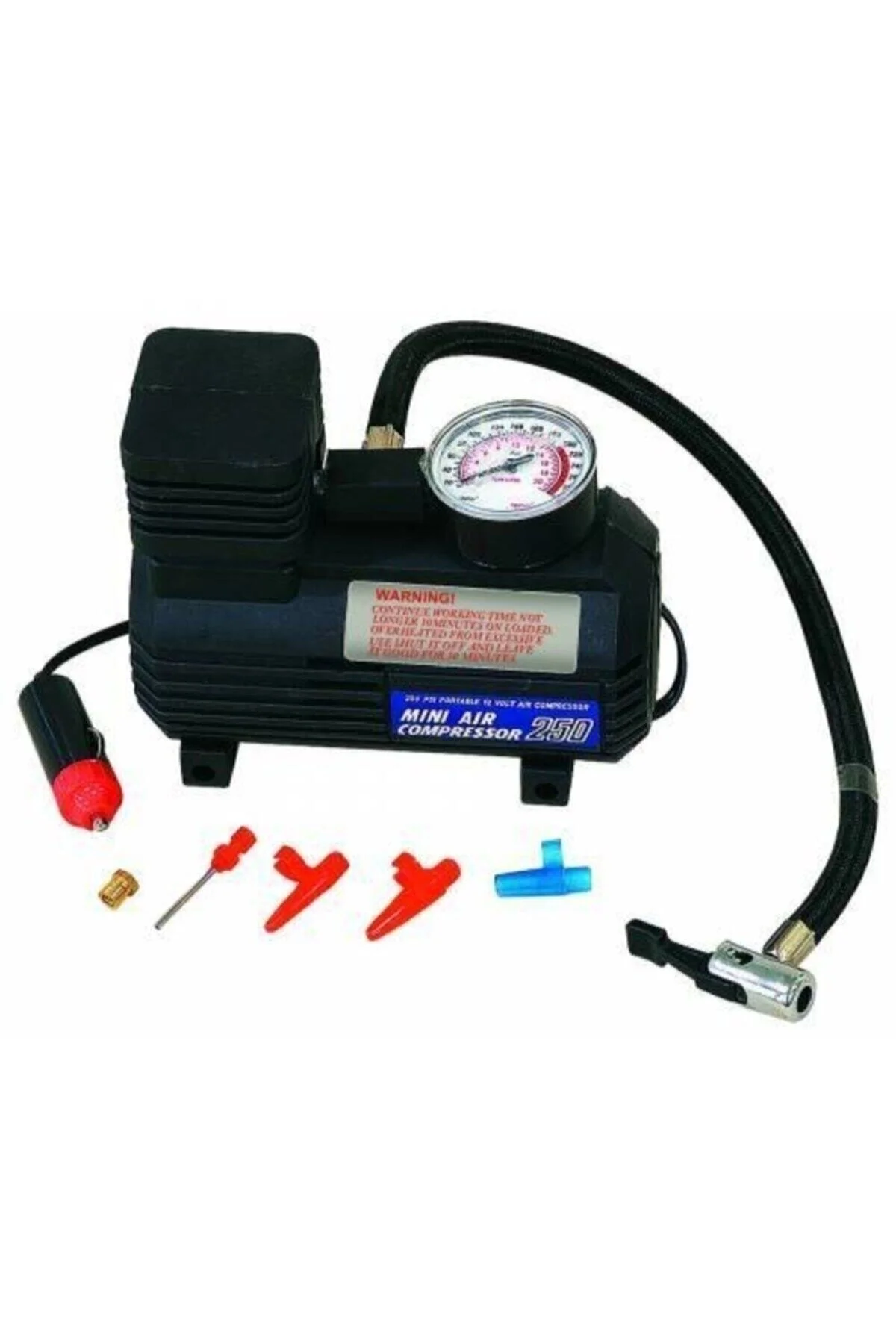 Eymen Araba Oto Araç Lastik Şişirme Pompası Hava Kompresörü 250psi 12v Volt Şişirici Kompresör Pompa Seti" Oto Dış Aksesuar & Yedek Parça Fiyatı
