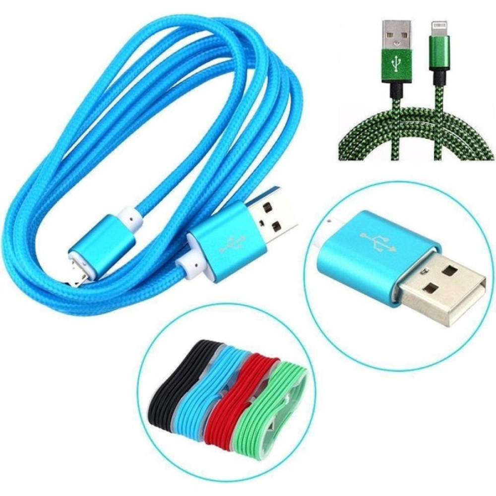 Eymoş 1.5 Metrelik Örgü Şeklinde Apple Iphone Ipad Data Şarj Kablosu Taşınabilir Şarj Cihazı - Powerbank Fiyatı