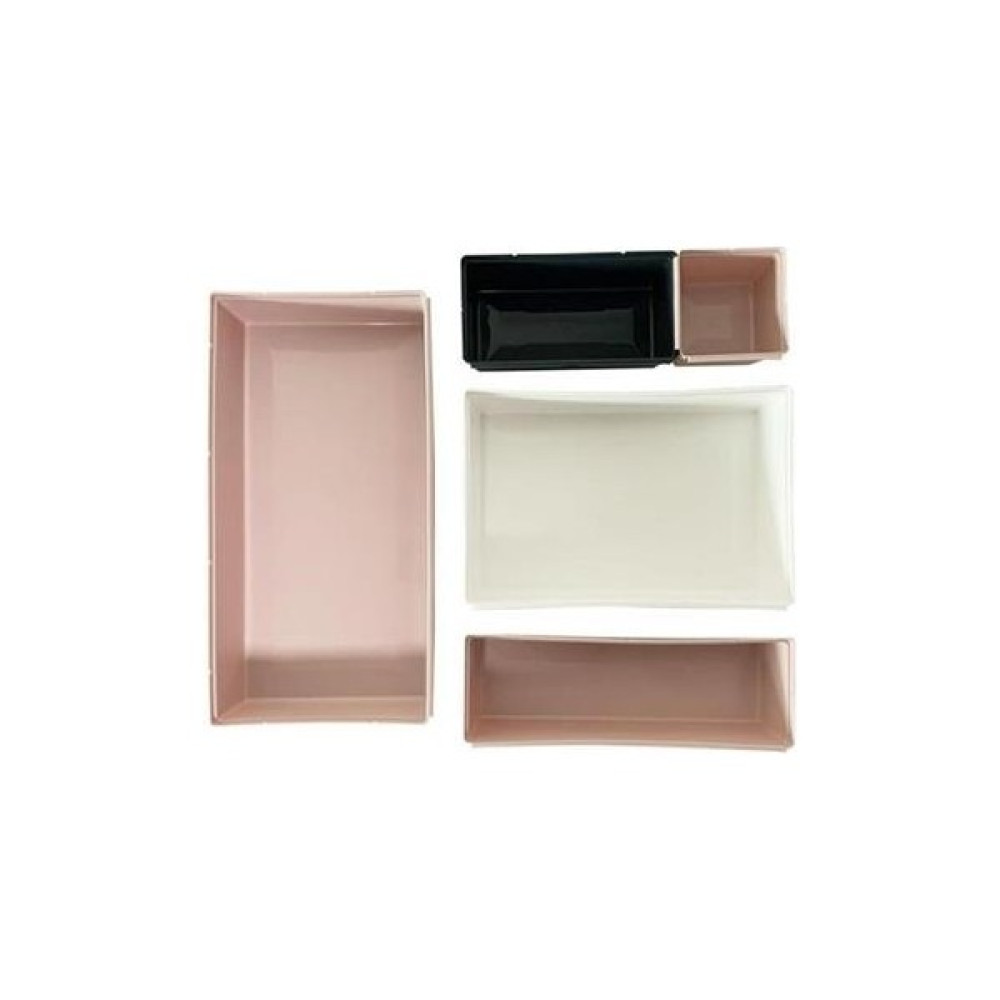 Eymoş 5 Parça Plastik Derin Çekmece İçi Modüler Düzenleyici Organizer Tepsi Set Nalburiye & Hırdavat Fiyatı