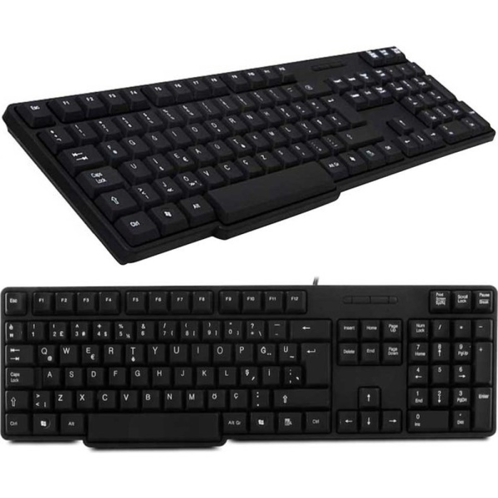 Eymoş Everest KB-517U USB Q Standart Klavye (81) Oyuncu Klavyesi Fiyatı